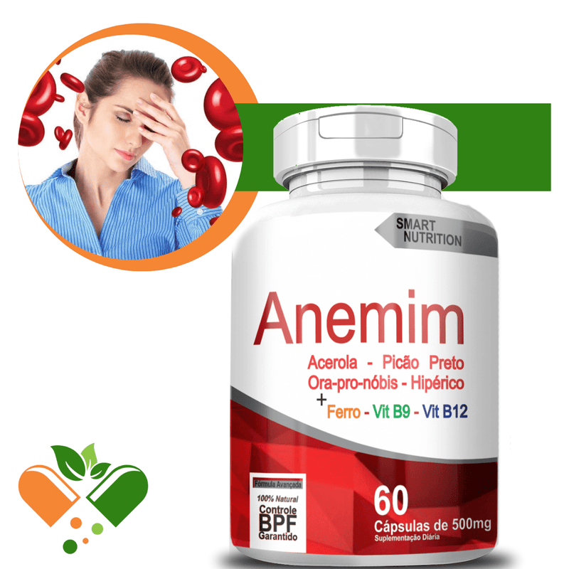 Anemin 500mg 60 Cápsulas