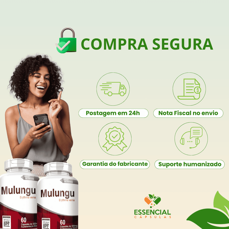 MULUNGU 60 CÁPSULAS