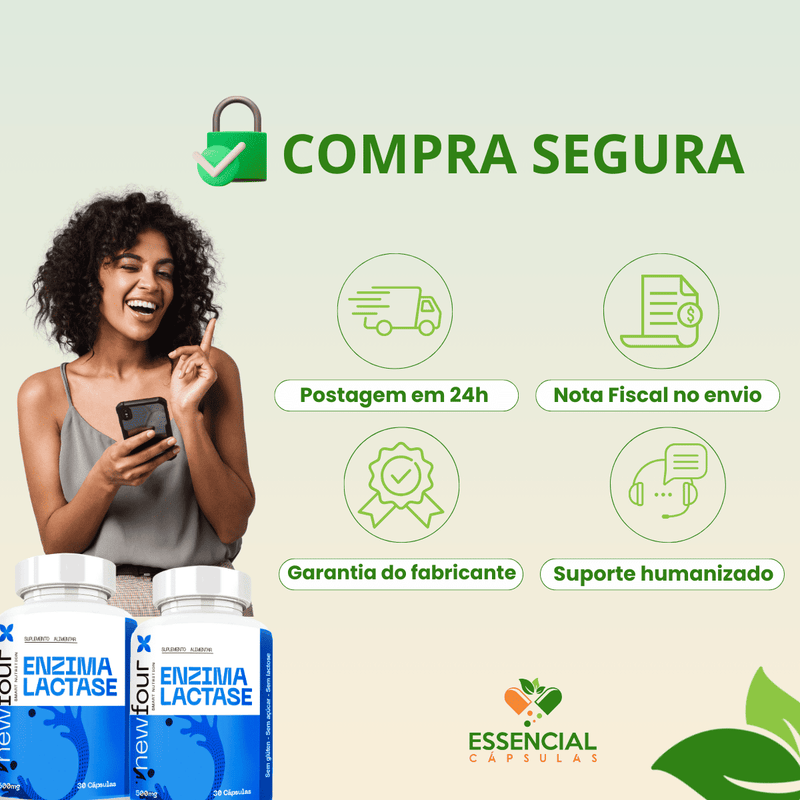 ENZIMA LACTASE 30 CÁPSULAS