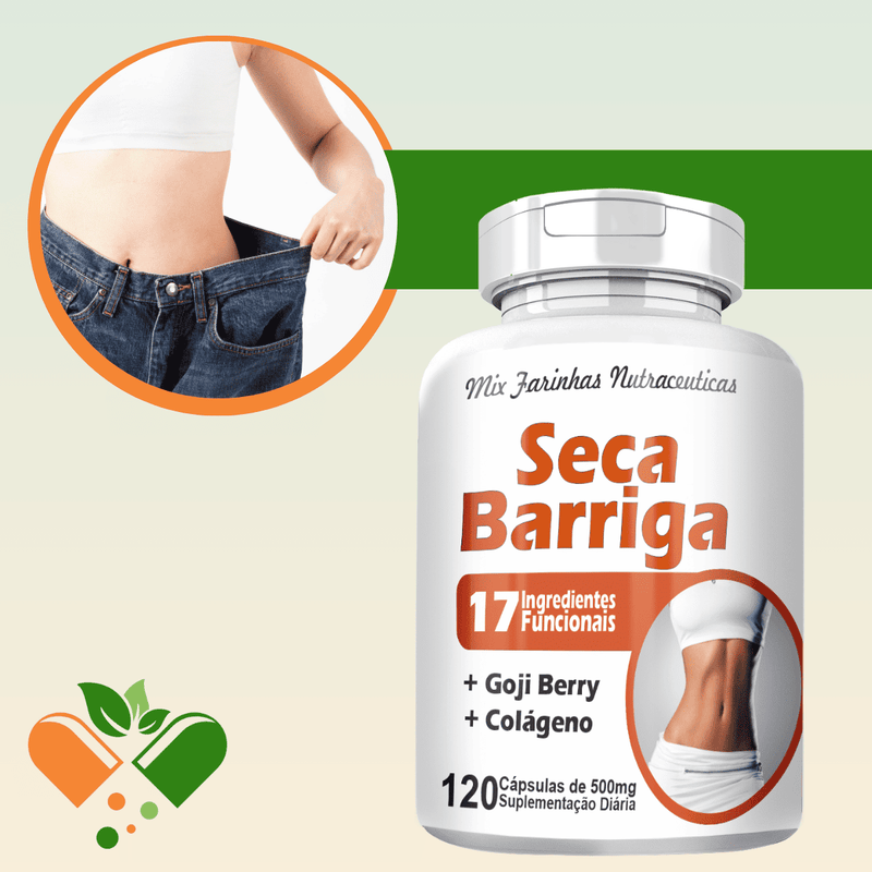Seca Barriga 500mg 120 Cápsulas