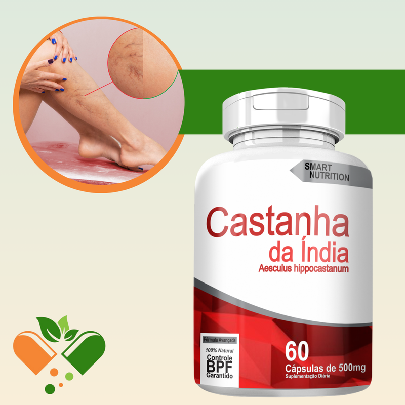 CASTANHA DA ÍNDIA  60 CÁPSULAS