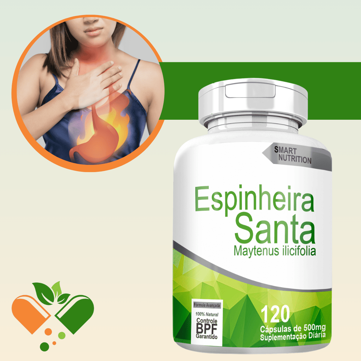 ESPINHEIRA SANTA 120 CÁPSULAS