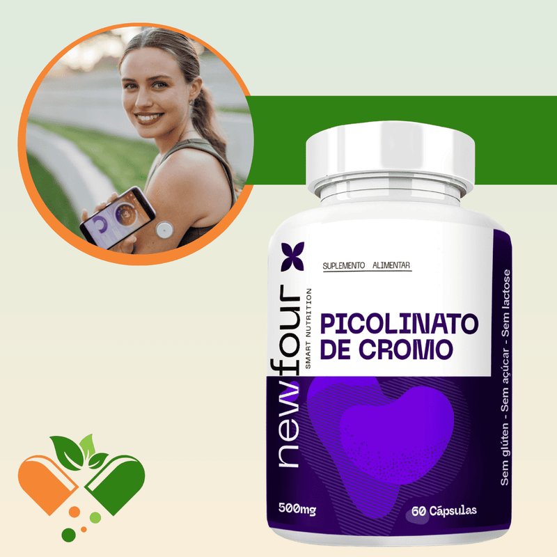 PICOLINATO DE CROMO 60 CÁPSULAS