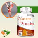 CÚRCUMA COM SUCUPIRA  60 CÁPSULAS