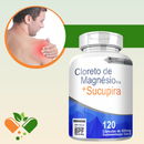 Cloreto De Magnésio P.A com Sucupira  500mg 120 cápsulas