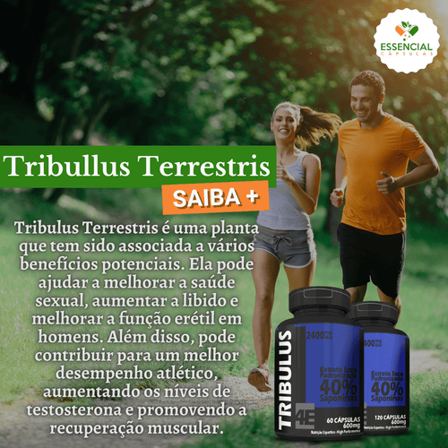 Tribulus Terrestris 600mg C/60 Cápsulas