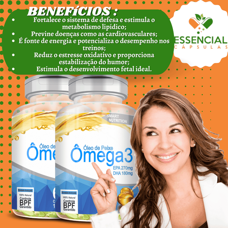 Ômega 3 1000mg 60 Cápsulas