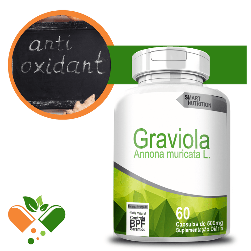 Graviola 500mg 60 Cápsulas