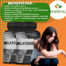Melatonina 100% Natural C/30 Cápsulas de 500mg - Pote Preto