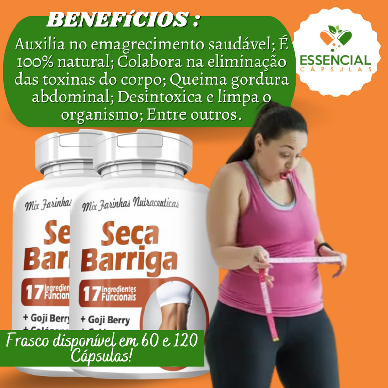 Compre 2 Leve 3 Seca Barriga 500mg 60 Cápsulas