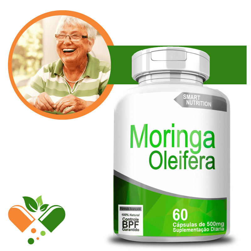 Moringa Oleifera 500mg 60 Cápsulas