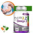 Poli-vit Az Ômega 3 1000mg 60 Cápsulas