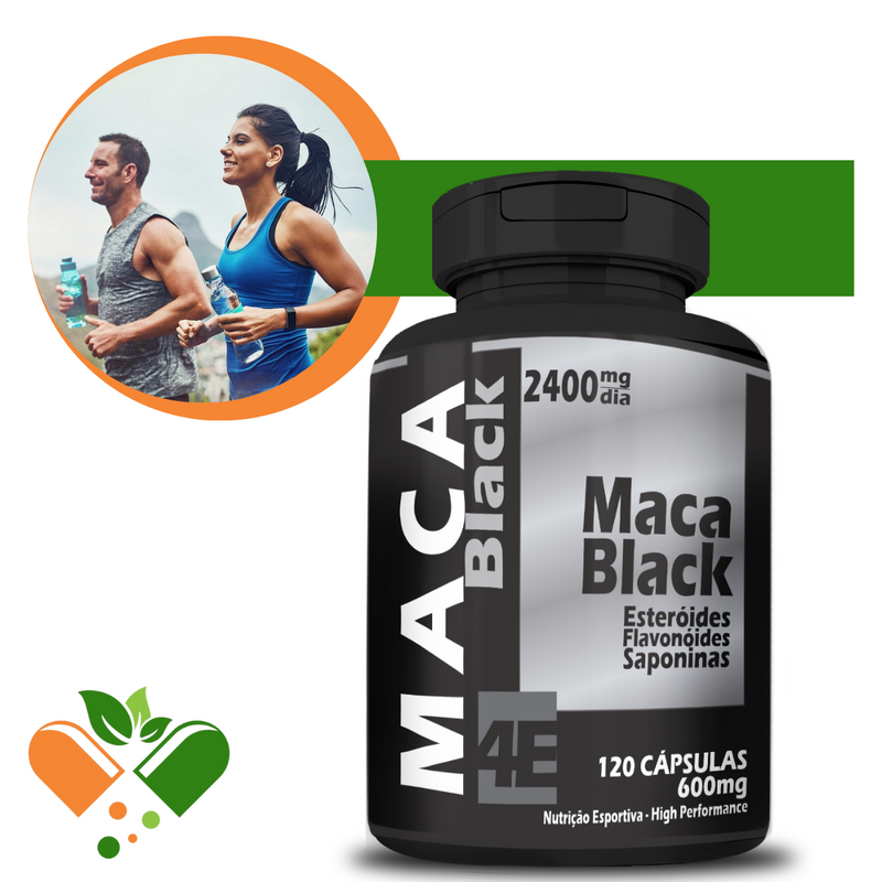 Maca Black 600mg 120 Cápsulas