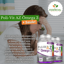 Poli-vit Az Ômega 3 1000mg 60 Cápsulas