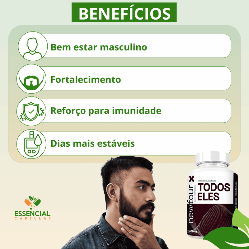 TODOS ELES 60 CÁPSULAS