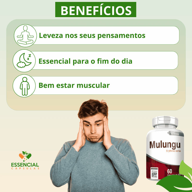 MULUNGU 60 CÁPSULAS