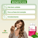 ÁCIDO HIALURÔNICO + VITAMINAS A , B5 ,  C , E 60 CÁPSULAS
