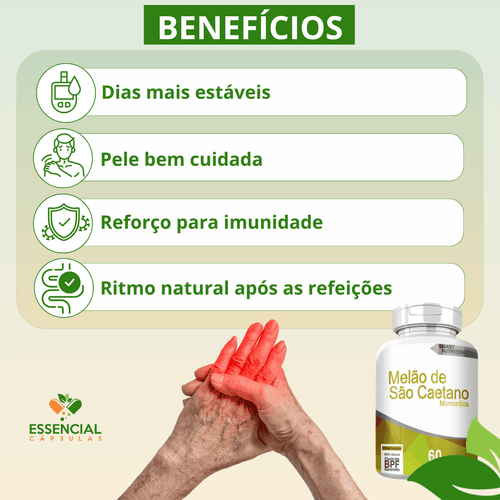 MELÃO DE SÃO CAETANO 60 CÁPSULAS