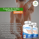 Canela De Velho Composto 500mg 120 Cápsulas