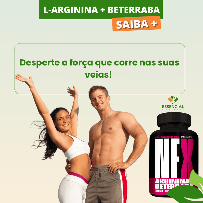 L-ARGININA + BETERRABA 120 CÁPSULAS