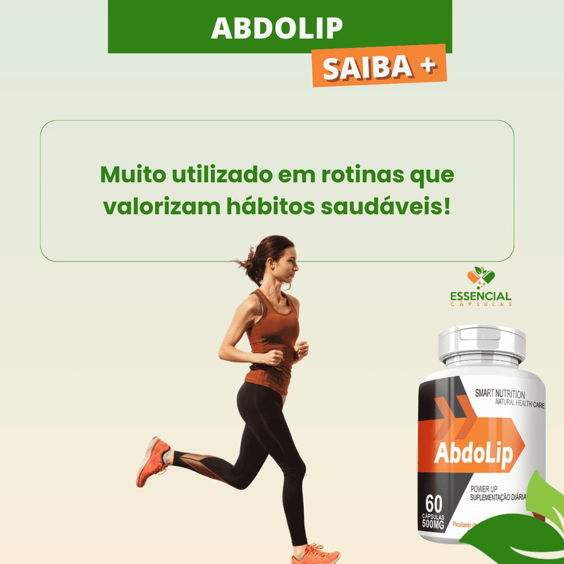 Kit com 5 Potes Abdolip 500mg 60 Cápsulas
