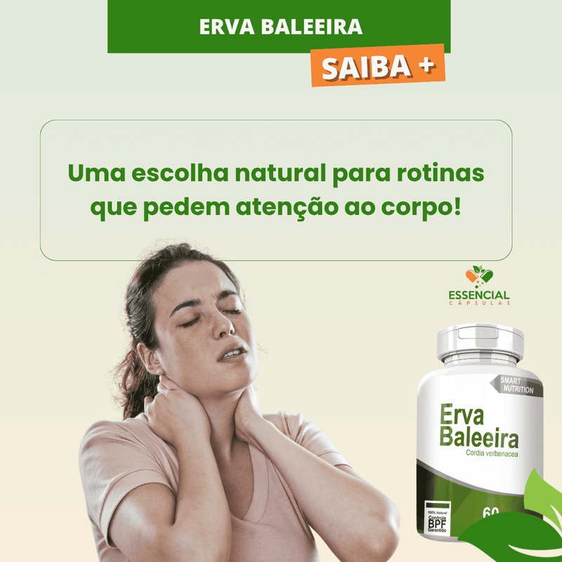 ERVA BALEEIRA 60 CÁPSULAS