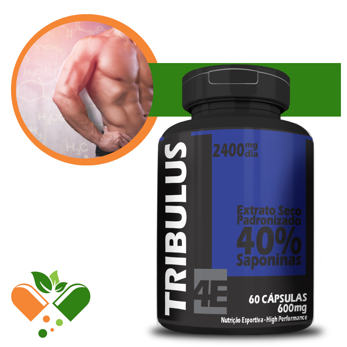 Tribulus Terrestris 600mg C/60 Cápsulas