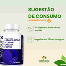 LARANJA MORO + PICOLINATO DE CROMO + CAFÉINA + FIBRAS 60 CÁPSULAS