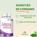 AMORA COM ISOFLAVONA 60 CÁPSULAS