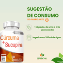 CÚRCUMA COM SUCUPIRA  60 CÁPSULAS