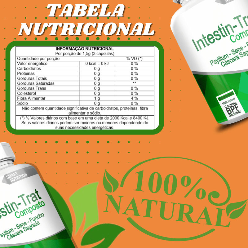 Compre 2 Leve 3 Intestin-trat Composto 500mg 60 Cápsulas