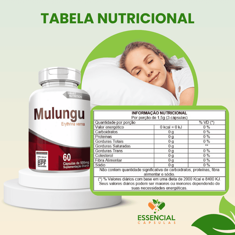 MULUNGU 60 CÁPSULAS