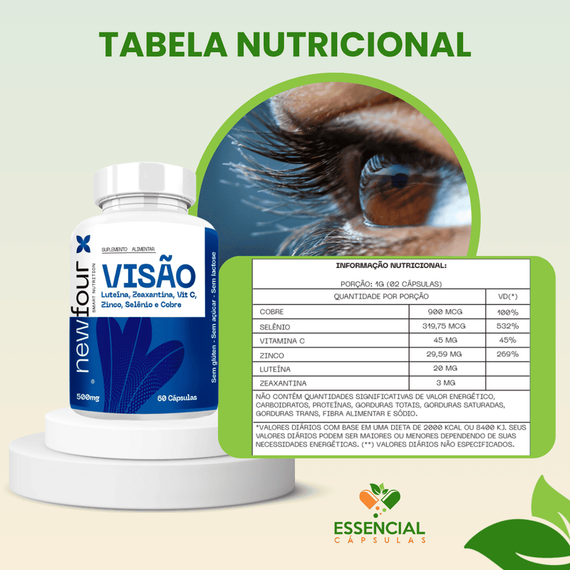 VISÃO 60 CÁPSULAS