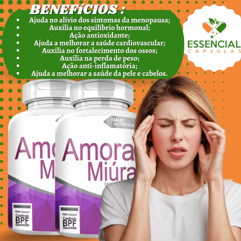 Amora Miura 500MG 60 Cápsulas