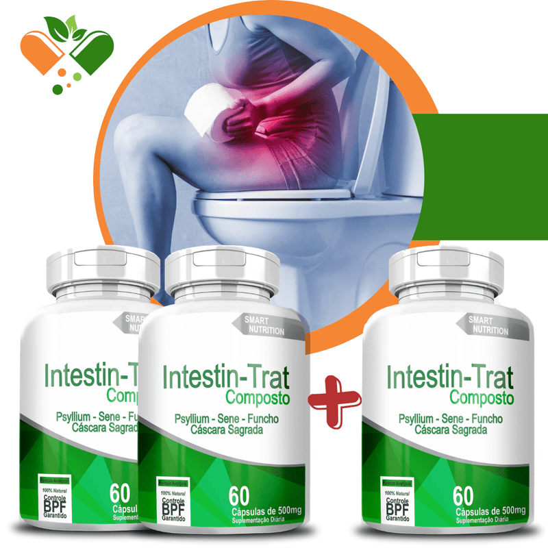 Compre 2 Leve 3 Intestin-trat Composto 500mg 60 Cápsulas