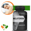 Melatonina 100% Natural C/30 Cápsulas de 500mg - Pote Preto