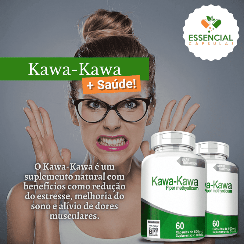 Kawa - Kawa 500mg 60 Cápsulas