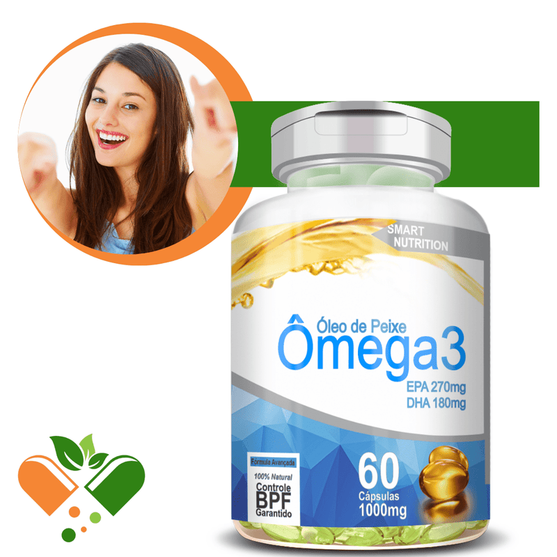 Ômega 3 1000mg 60 Cápsulas