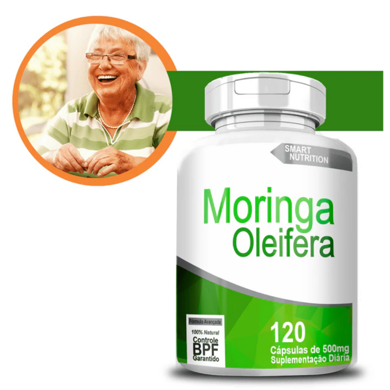 Moringa Oleifera 500mg 120 Cápsulas